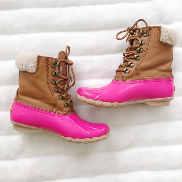 j crew sperry duck boots